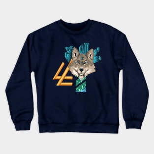 wolf of the mountains Crewneck Sweatshirt